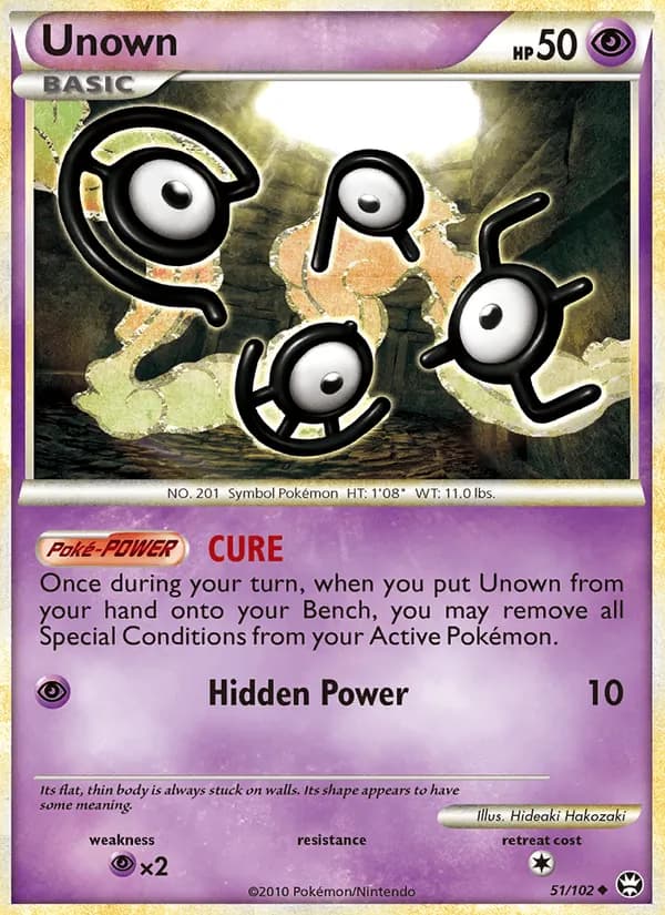 Unown 51/102, Triumphant