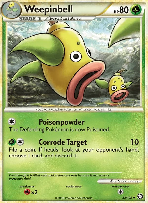 Weepinbell 53/102, Triumphant