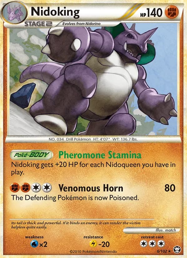 Nidoking 6/102, Triumphant