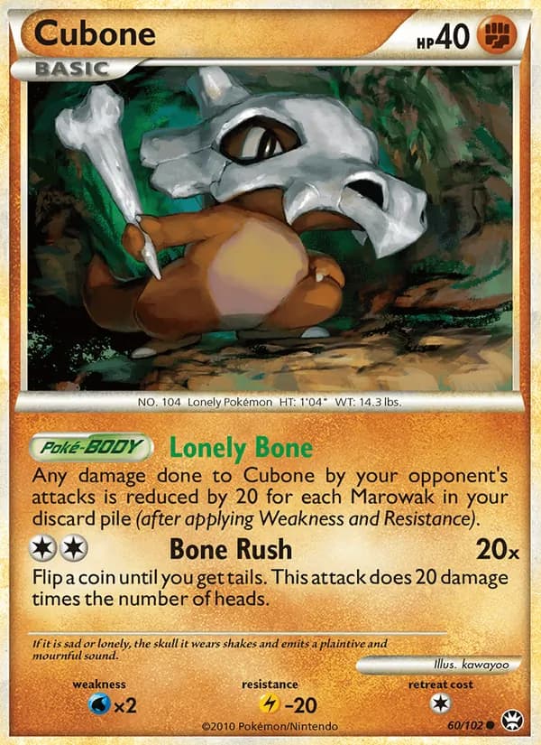 Cubone 60/102, Triumphant