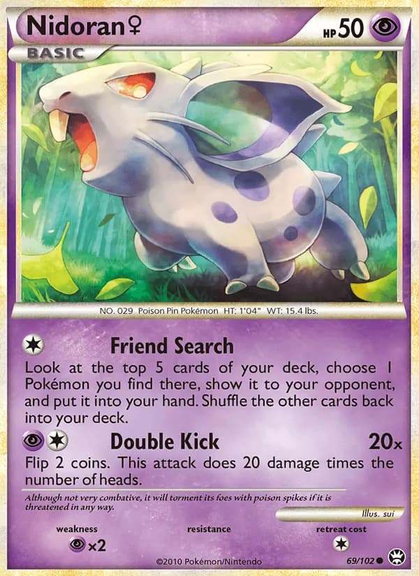 Nidoran ♀ 69/102, Triumphant