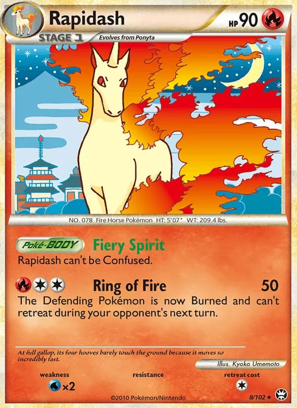 Rapidash 8/102, Triumphant