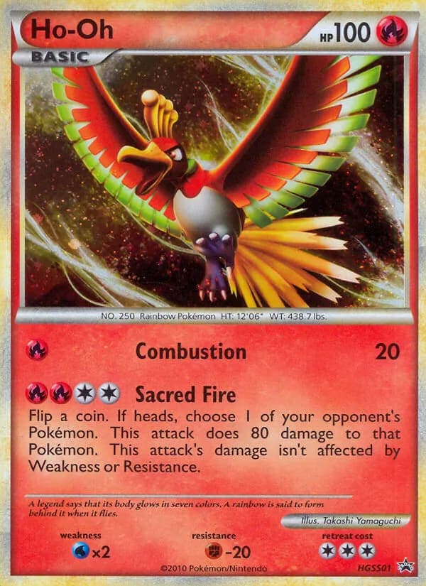 Ho-Oh HGSS01/25, HGSS Black Star Promos