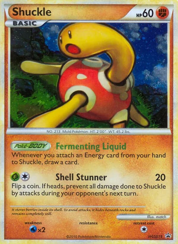 Shuckle HGSS15/25, HGSS Black Star Promos