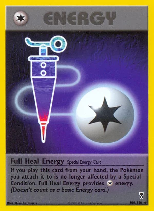 Full Heal Energy 100/110, Legendary Collection