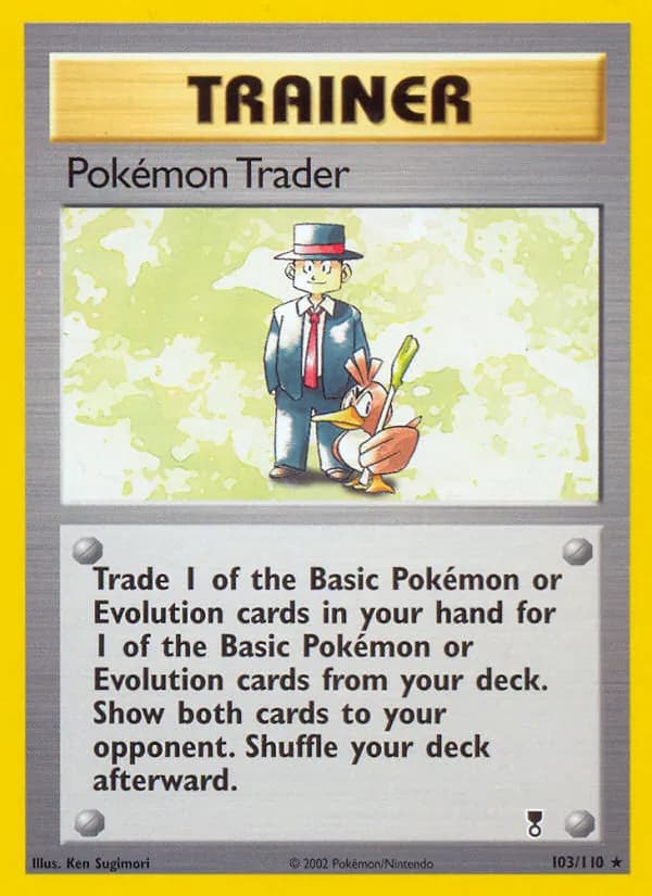 Pokémon Trader 103/110, Legendary Collection