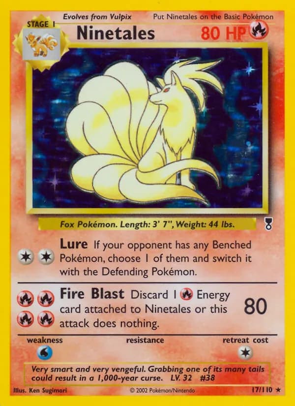 Ninetales 17/110, Legendary Collection
