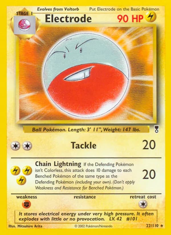Electrode 22/110, Legendary Collection