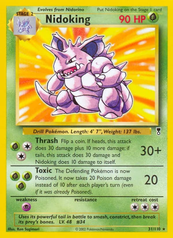 Nidoking 31/110, Legendary Collection