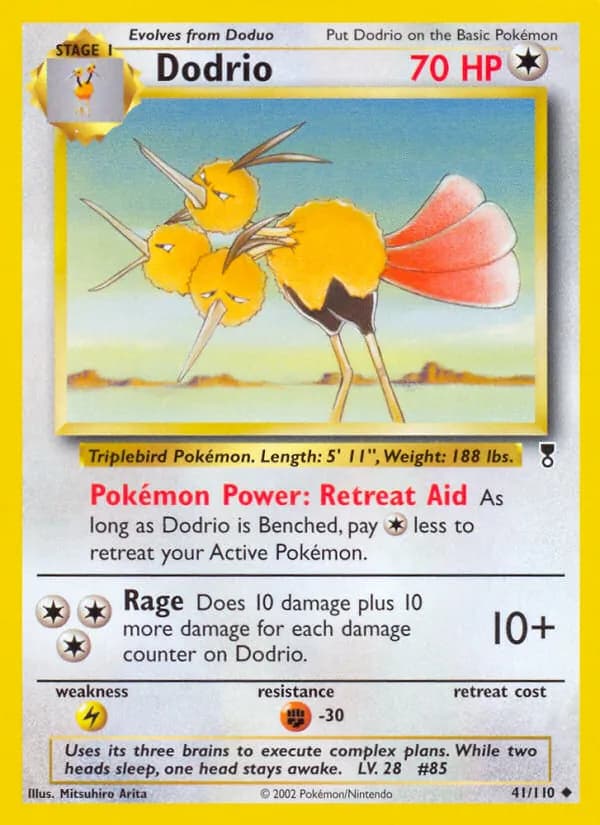 Dodrio 41/110, Legendary Collection