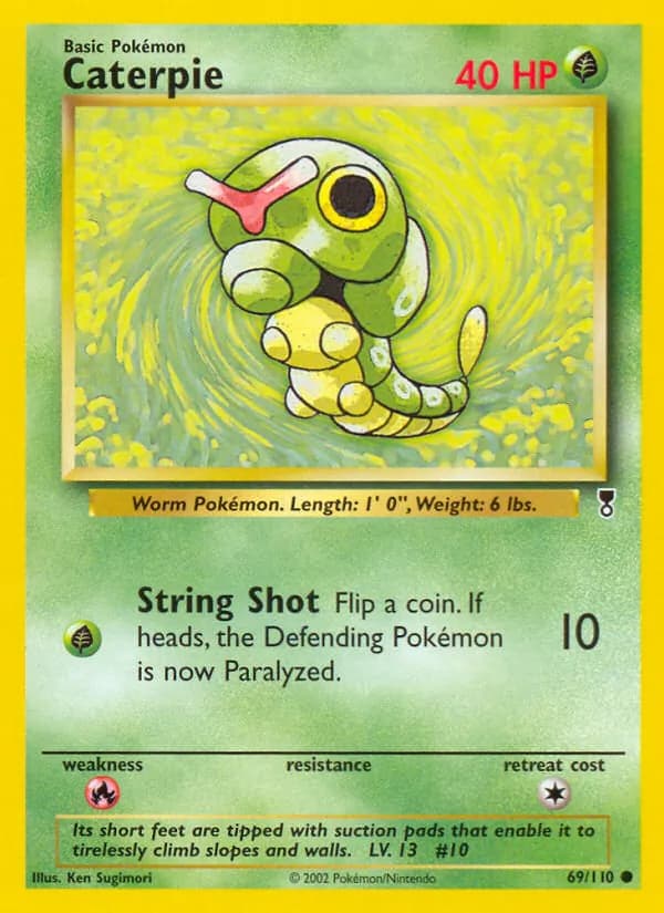Caterpie 69/110, Legendary Collection