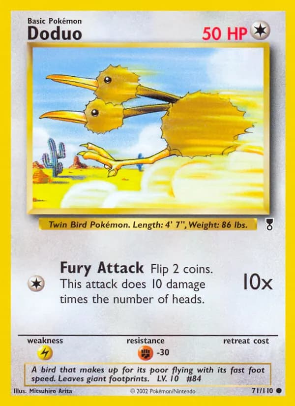 Doduo 71/110, Legendary Collection