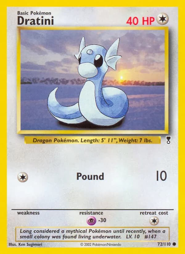Dratini 72/110, Legendary Collection