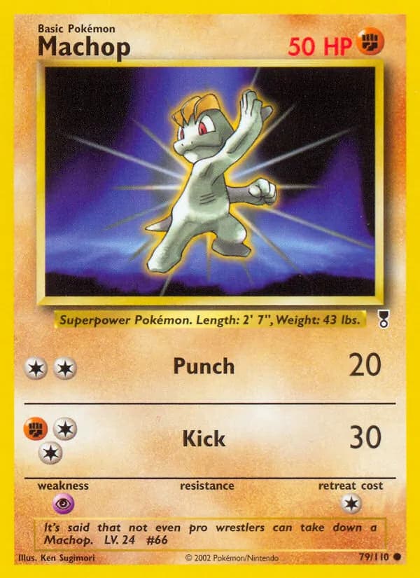 Machop 79/110, Legendary Collection