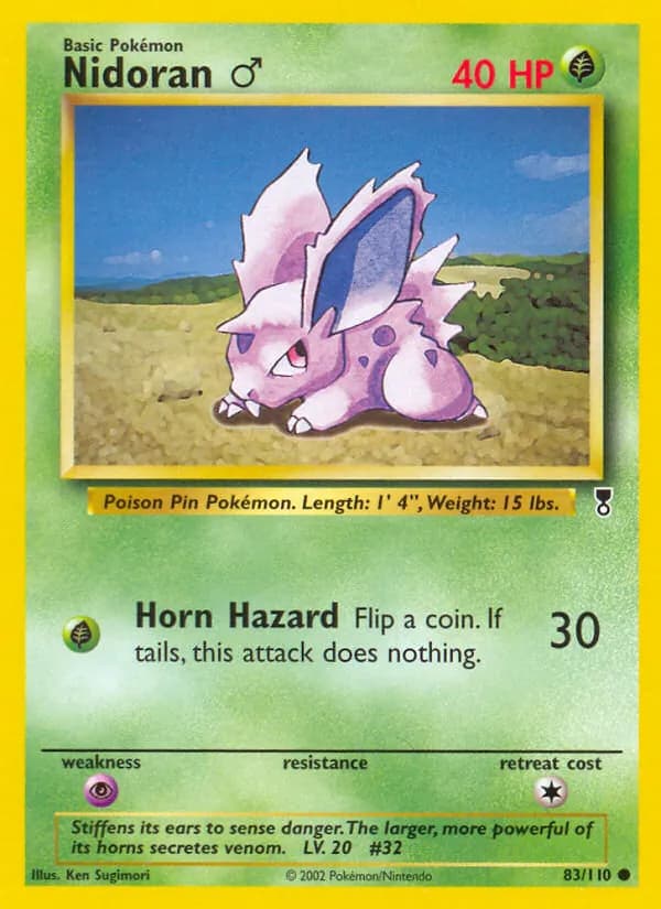 Nidoran ♂ 83/110, Legendary Collection