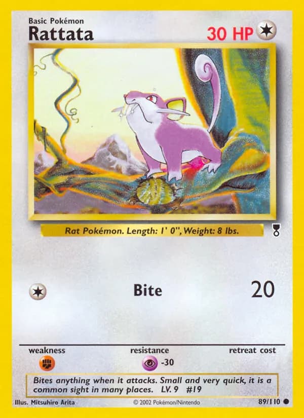 Rattata 89/110, Legendary Collection