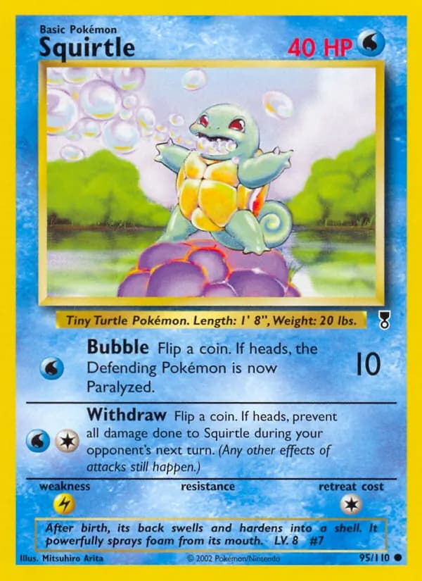 Squirtle 95/110, Legendary Collection
