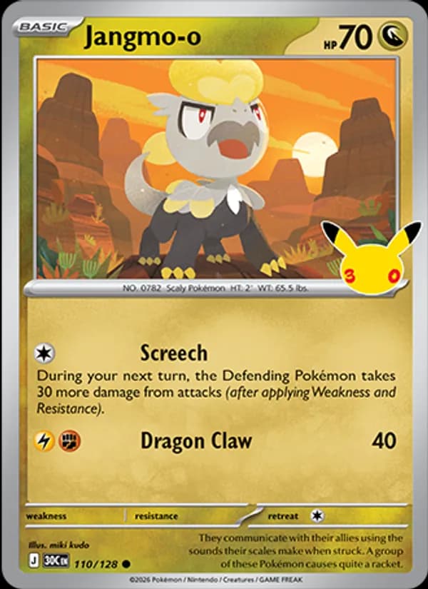 Jangmo-o 110/128, 30th Celebration