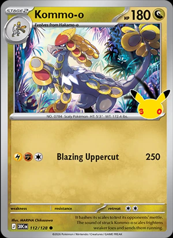 Kommo-o 112/128, 30th Celebration