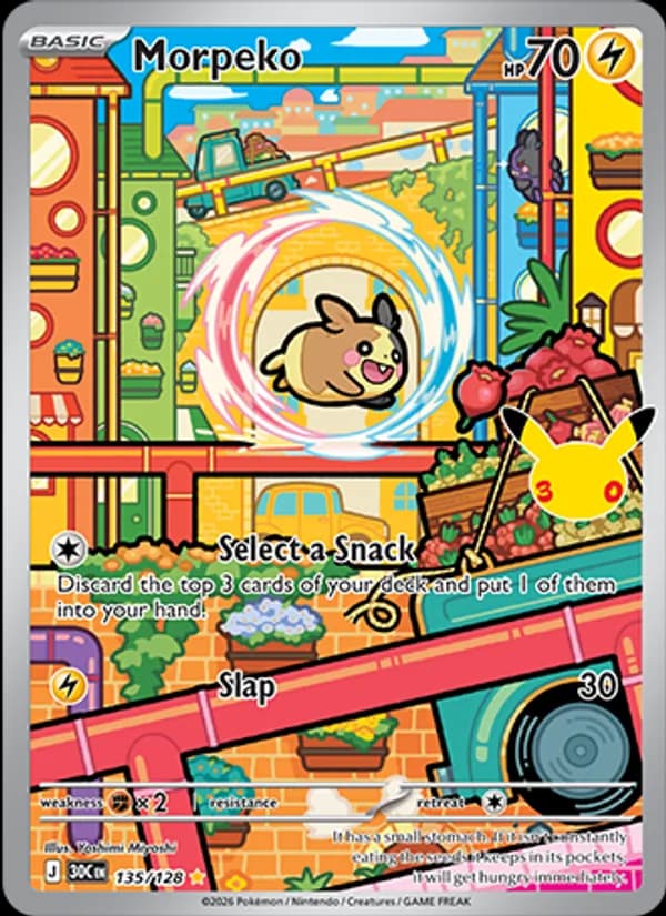 Morpeko 135/128, 30th Celebration