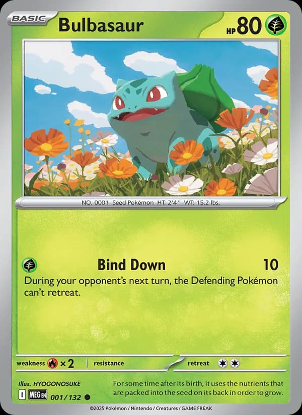 Bulbasaur 001/132, Mega Evolution