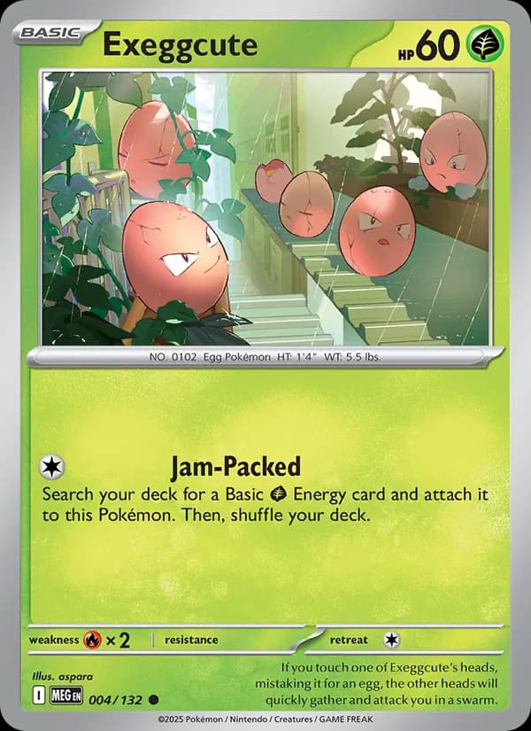 Exeggcute 004/132, Mega Evolution