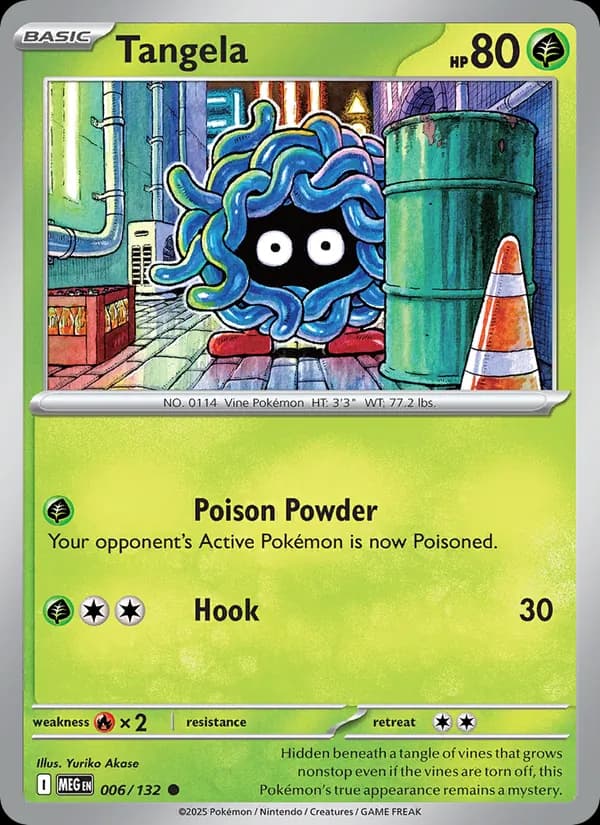 Tangela 006/132, Mega Evolution