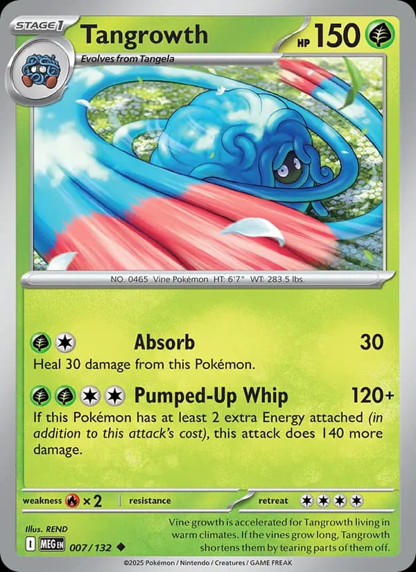 Tangrowth 007/132, Mega Evolution