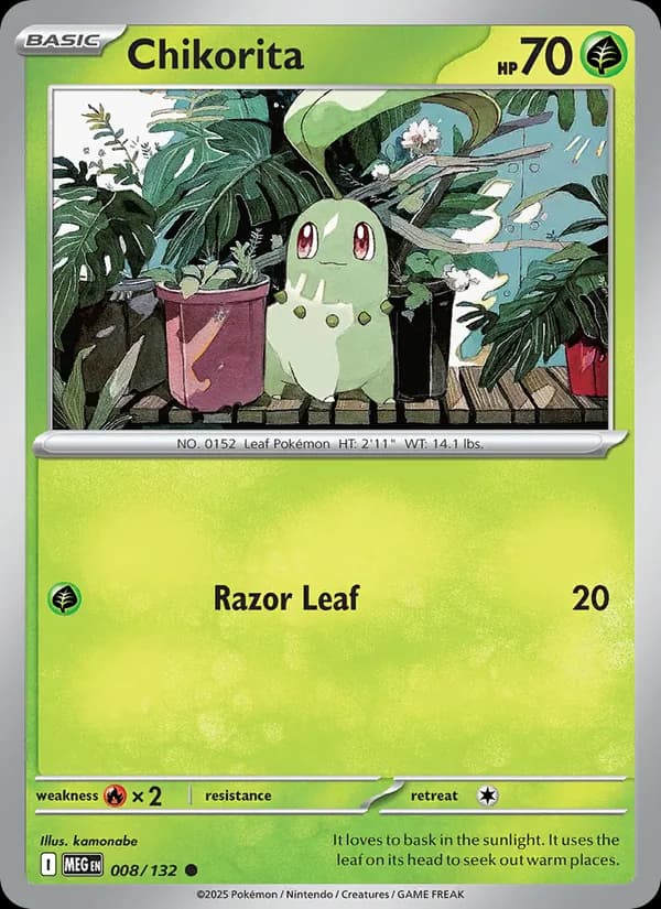 Chikorita 008/132, Mega Evolution