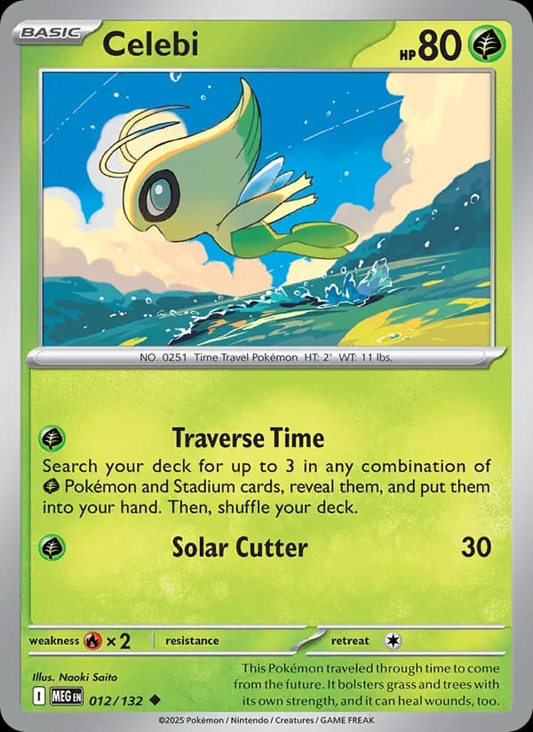 Celebi 012/132, Mega Evolution