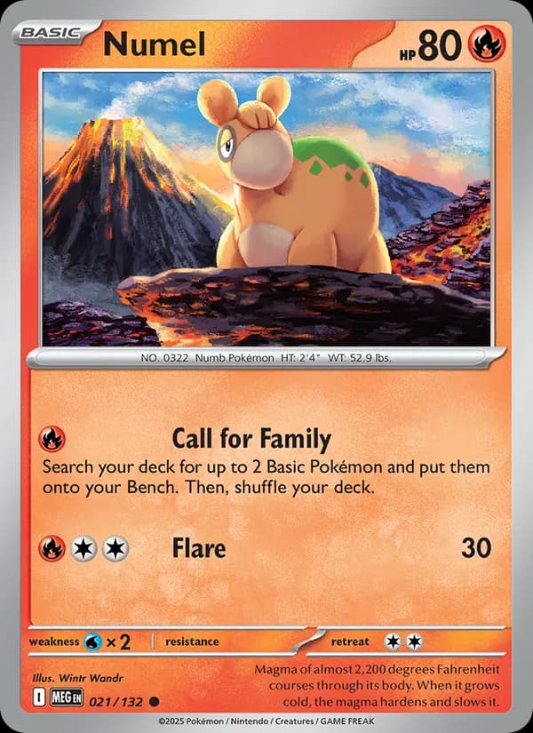 Numel 021/132, Mega Evolution