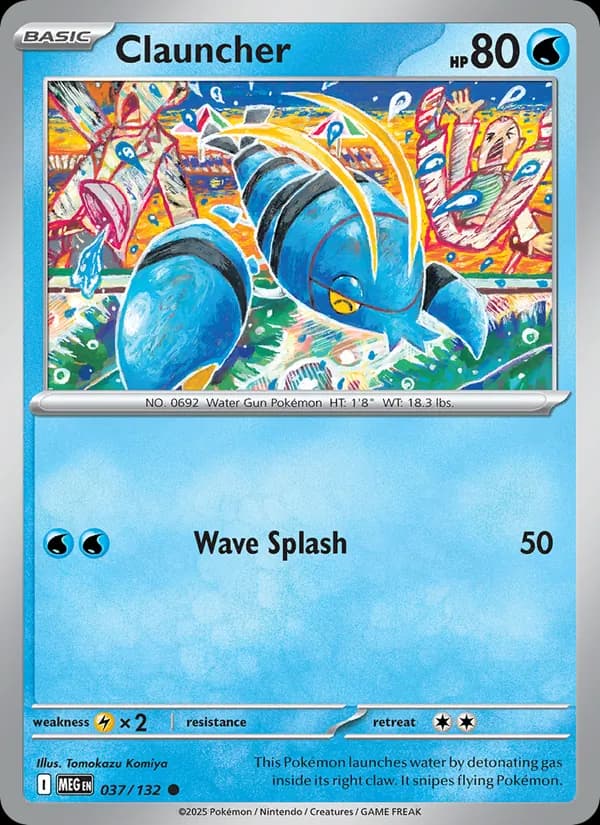 Clauncher 037/132, Mega Evolution
