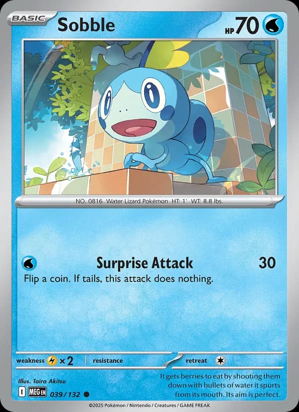 Sobble 039/132, Mega Evolution