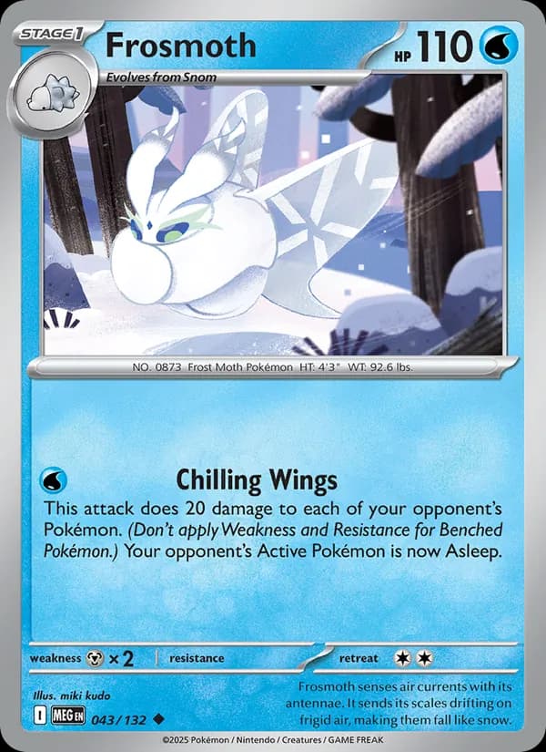 Frosmoth 043/132, Mega Evolution