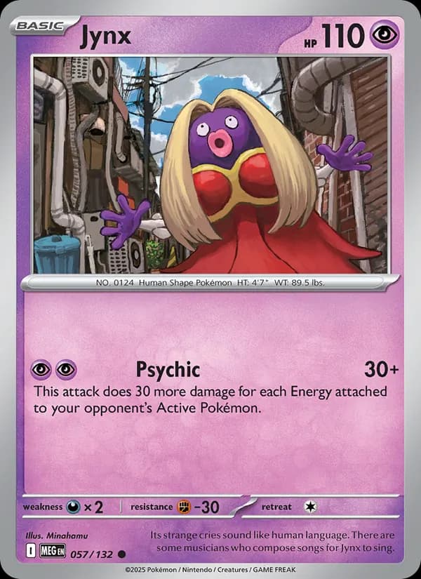 Jynx 057/132, Mega Evolution