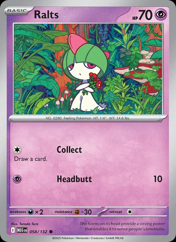Ralts 058/132, Mega Evolution