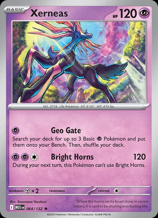 Xerneas 064/132, Mega Evolution