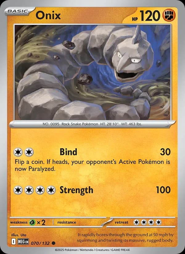 Onix 070/132, Mega Evolution