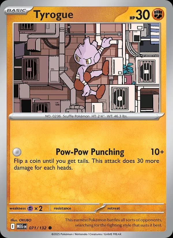Tyrogue 071/132, Mega Evolution