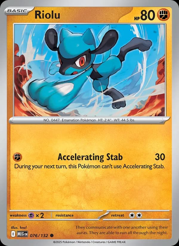 Riolu 076/132, Mega Evolution