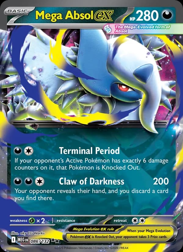 Mega Absol ex 086/132, Mega Evolution