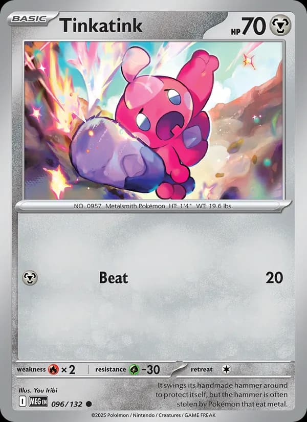 Tinkatink 096/132, Mega Evolution