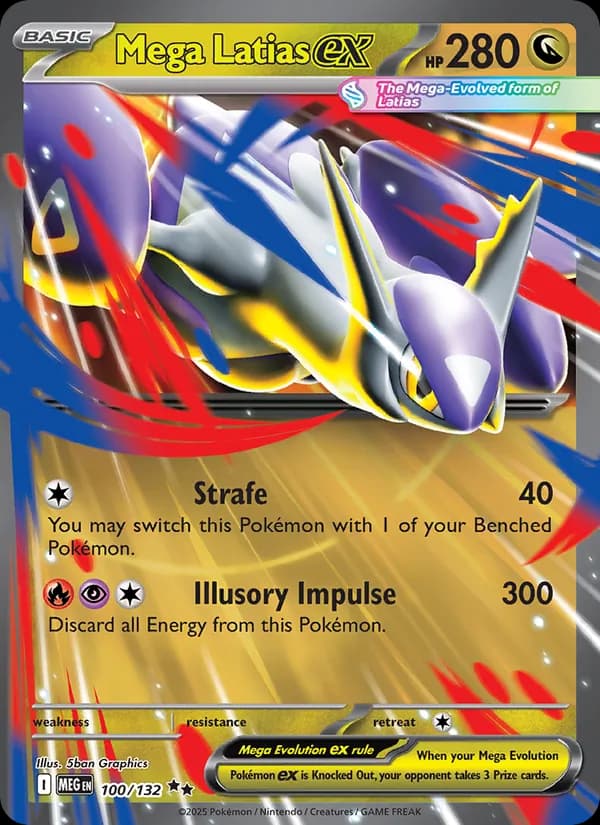 Mega Latias ex 100/132, Mega Evolution