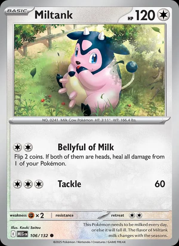 Miltank 106/132, Mega Evolution