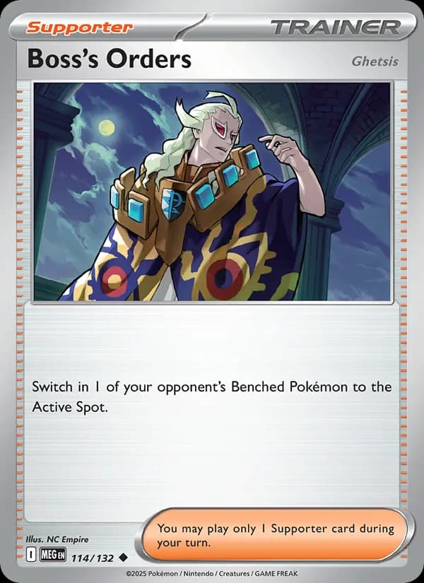 Boss's Orders 114/132, Mega Evolution
