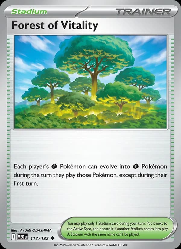 Forest of Vitality 117/132, Mega Evolution