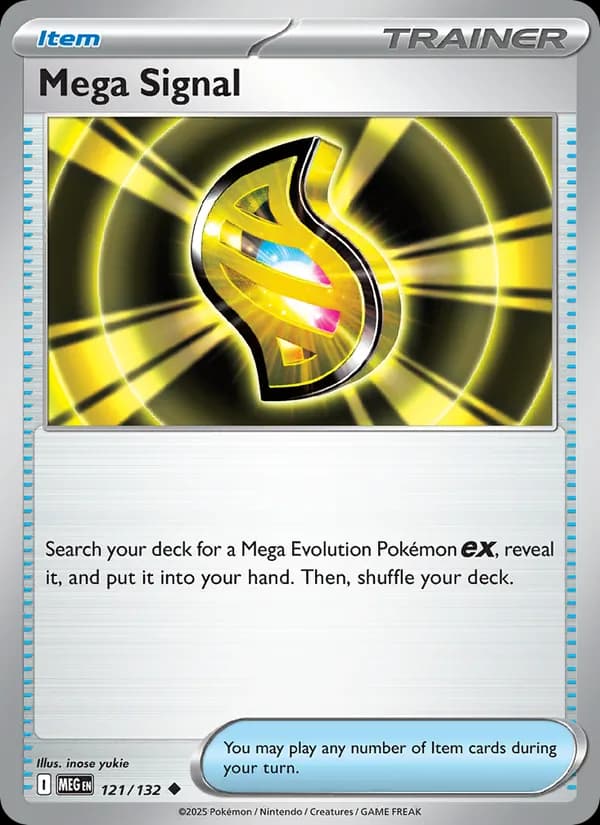 Mega Signal 121/132, Mega Evolution