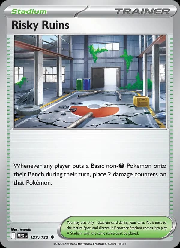 Risky Ruins 127/132, Mega Evolution