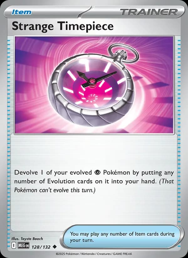 Strange Timepiece 128/132, Mega Evolution