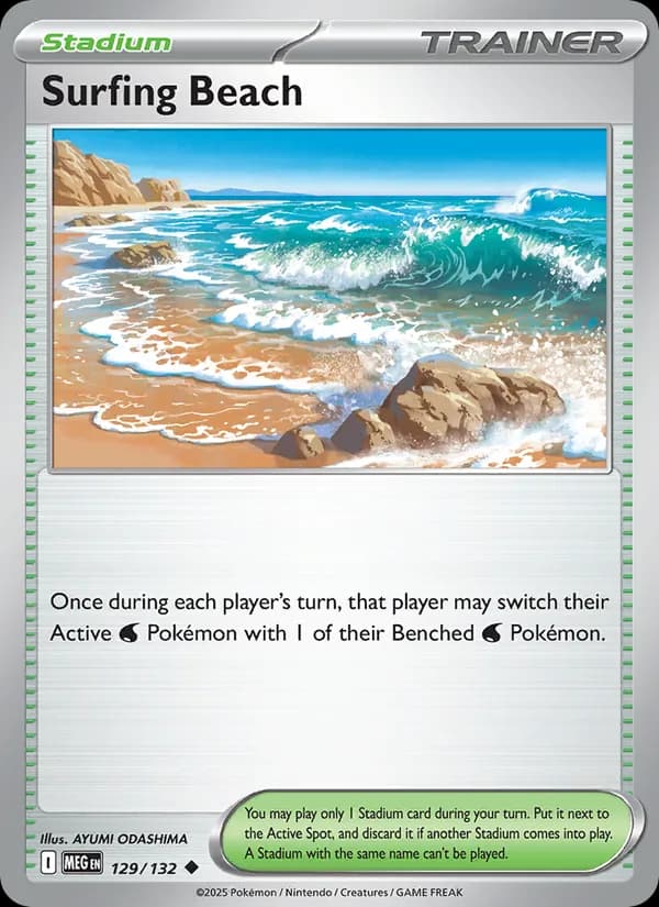 Surfing Beach 129/132, Mega Evolution